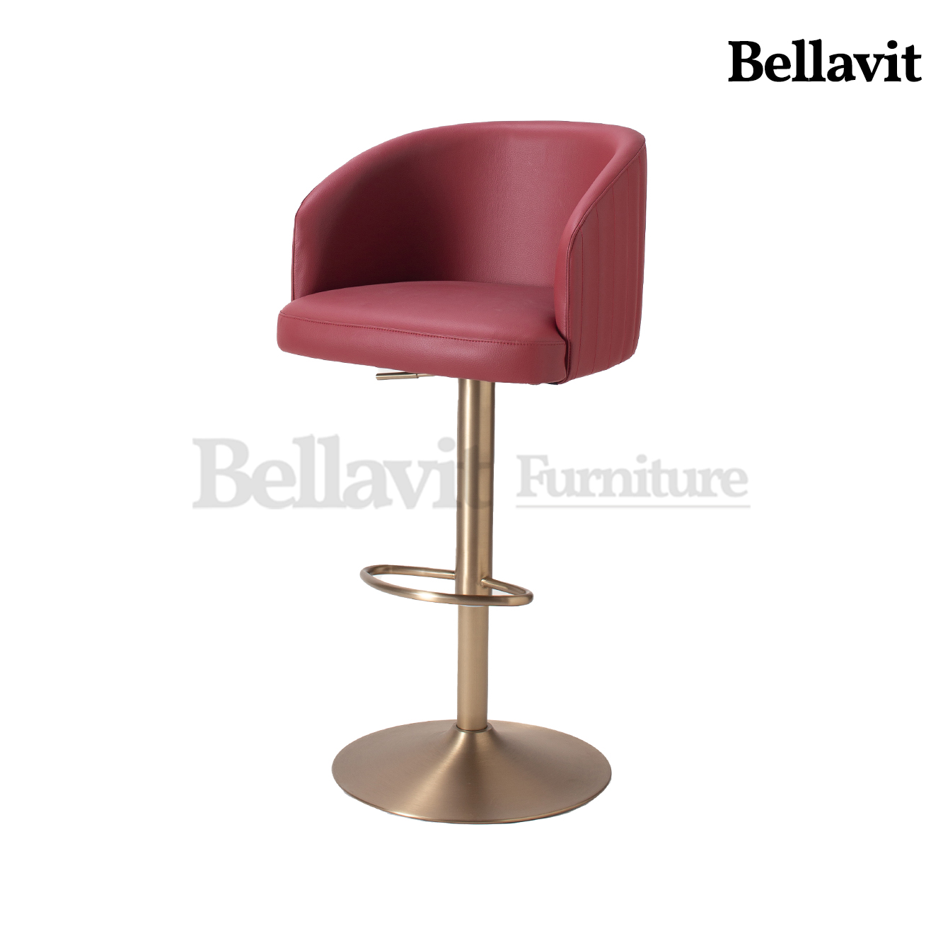 Burgundy Bar Chair